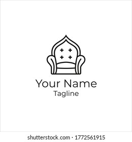 Modern Luxury Interior Logo Design