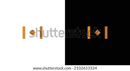 Modern and luxury letter H initials logo design 1