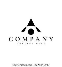 modern and luxury letter A logo design