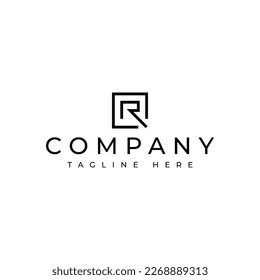 modern and luxury letter R logo design