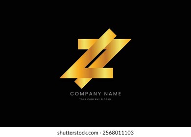 Modern luxury Letter Z logo For Company E-commerce Business, Branding and Technology Logos