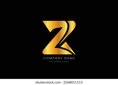 Modern luxury Letter Z logo For Company E-commerce Business, Branding and Technology Logos