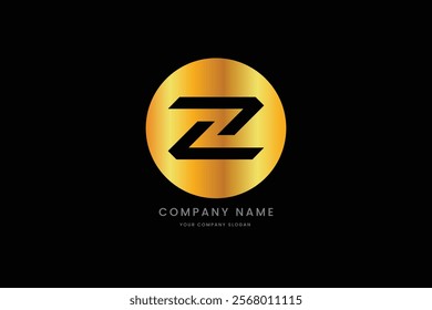 Modern luxury Letter Z logo For Company E-commerce Business, Branding and Technology Logos