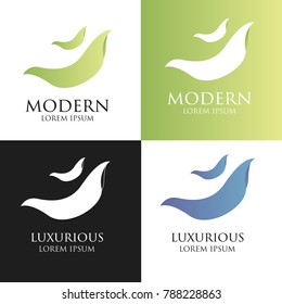 Modern and luxury logo design for business, identity logotype