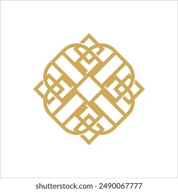 Modern Luxury Logo Vector Element