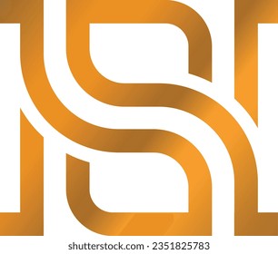 Modern and Luxury Minimal Monogram vector logos
