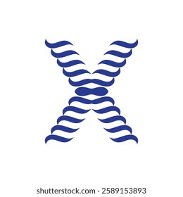 Modern and Luxury Minimalist X Letter Logo
