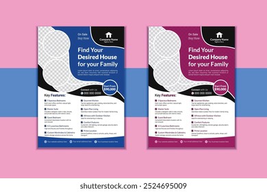 Modern Luxury Real Estate Flyer Design  