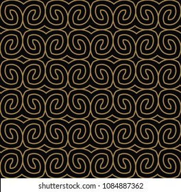 Modern Luxury stylish geometric textures with lines seamless patterns