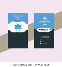 Modern Luxury Template Elegant Business Card Design
