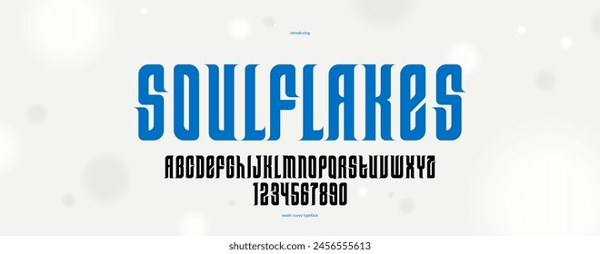 Modern luxury vector font, elegant display typeface in classic style best for logo and emblem creation, fashion typography classy and exclusive style, for titles and slogans.