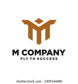 Modern M letters and fly to success