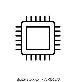 Modern machine learning line icon. Premium pictogram isolated on a white background. Vector illustration. Stroke high quality symbol. Machine learning icon in modern line style.