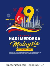 Modern Malaysia 69th Independence Day 