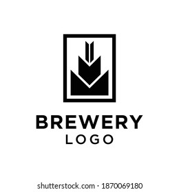 Modern Malt Logo design for Ale Beer Brewery