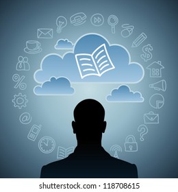 modern man in the global computer network.