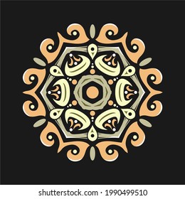 Modern mandala art vector design with a beautiful mix of colors, suitable for all advertising design needs, both for business card designs, banners, brochures and others.
EPS format files