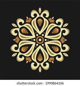 Modern mandala art vector design with a beautiful mix of colors, suitable for all advertising design needs, both for business card designs, banners, brochures and others.
EPS format files