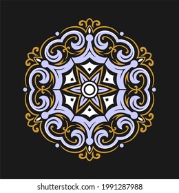 Modern mandala art vector design with a beautiful mix of colors, suitable for all advertising design needs, both for business card designs, banners, brochures and others.
EPS format files