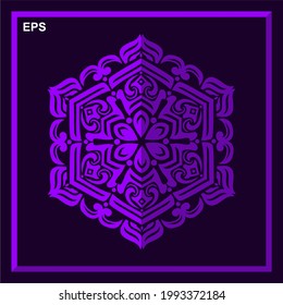 Modern mandala art vector design with a beautiful mix of colors, suitable for all advertising design needs, both for business card designs, banners, brochures and others.
EPS format files