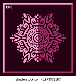 Modern mandala art vector design with a beautiful mix of colors, suitable for all advertising design needs, both for business card designs, banners, brochures and others.
EPS format files