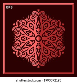 Modern mandala art vector design with a beautiful mix of colors, suitable for all advertising design needs, both for business card designs, banners, brochures and others.
EPS format files