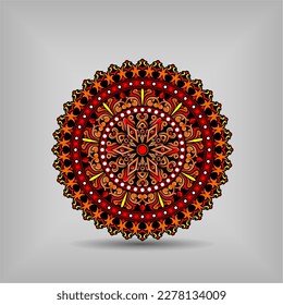 Modern mandala art vector design with a beautiful mix of colors, suitable for all advertising design needs, both for business card designs, banners, brochures and others.
EPS format files