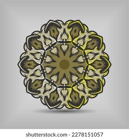 Modern mandala art vector design with a beautiful mix of colors, suitable for all advertising design needs, both for business card designs, banners, brochures and others.
EPS format files