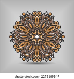 Modern mandala art vector design with a beautiful mix of colors, suitable for all advertising design needs, both for business card designs, banners, brochures and others.
EPS format files