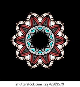 Modern mandala art vector design with a beautiful mix of colors, suitable for all advertising design needs, both for business card designs, banners, brochures and others.
EPS format files