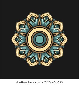 Modern mandala art vector design with a beautiful mix of colors, suitable for all advertising design needs, both for business card designs, banners, brochures and others.
EPS format files