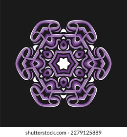 Diseño moderno de vectores de arte mandala con una hermosa mezcla de colores, adecuado para todas las necesidades de diseño publicitario, tanto para diseños de tarjetas de visita, banners, folletos y otros.
archivos de formato EPS