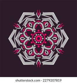 Modern mandala art vector design with a beautiful mix of colors, suitable for all advertising design needs, both for business card designs, banners, brochures and others.
EPS format files