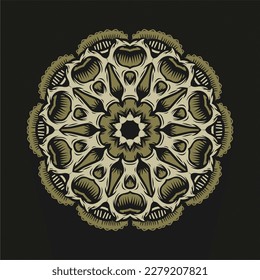 Modernes mandala Art Vektordesign mit einer schönen Mischung von Farben, geeignet für alle Bedürfnisse der Werbung Design, sowohl für Visitenkartendesigns, Banner, Broschüren und andere.
EPS-Format-Dateien