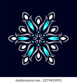 Modern mandala art vector design with a beautiful mix of colors, suitable for all advertising design needs, both for business card designs, banners, brochures and others.
EPS format files