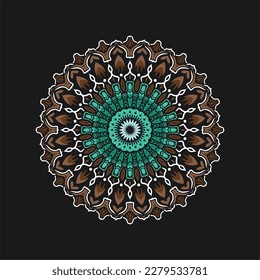 Modern mandala art vector design with a beautiful mix of colors, suitable for all advertising design needs, both for business card designs, banners, brochures and others.
EPS format files
