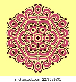 Modern mandala art vector design with a beautiful mix of colors, suitable for all advertising design needs, both for business card designs, banners, brochures and others.
EPS format files