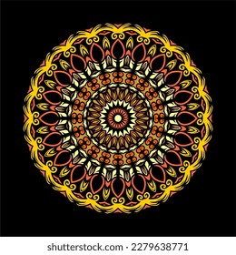 Modernes mandala Art Vektordesign mit einer schönen Mischung von Farben, geeignet für alle Bedürfnisse der Werbung Design, sowohl für Visitenkartendesigns, Banner, Broschüren und andere.
EPS-Format-Dateien