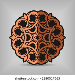 Diseño moderno de vectores de arte mandala con una hermosa mezcla de colores, adecuado para todas las necesidades de diseño publicitario, tanto para diseños de tarjetas de visita, banners, folletos y otros.
archivos de formato EPS