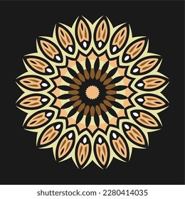 Modern mandala art vector design with a beautiful mix of colors, suitable for all advertising design needs, both for business card designs, banners, brochures and others.
EPS format files