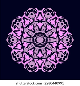 Modern mandala art vector design with a beautiful mix of colors, suitable for all advertising design needs, both for business card designs, banners, brochures and others.
EPS format files
