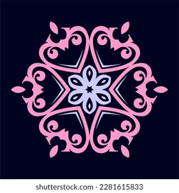 Modern mandala art vector design with a beautiful mix of colors, suitable for all advertising design needs, both for business card designs, banners, brochures and others.
EPS format files