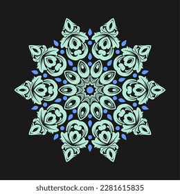 Modern mandala art vector design with a beautiful mix of colors, suitable for all advertising design needs, both for business card designs, banners, brochures and others.
EPS format files