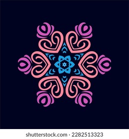 Modern mandala art vector design with a beautiful mix of colors, suitable for all advertising design needs, both for business card designs, banners, brochures and others.
EPS format files