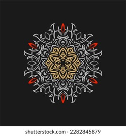 Modern mandala art vector design with a beautiful mix of colors, suitable for all advertising design needs, both for business card designs, banners, brochures and others.
EPS format files