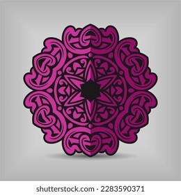 Modernes mandala Art Vektordesign mit einer schönen Mischung von Farben, geeignet für alle Bedürfnisse der Werbung Design, sowohl für Visitenkartendesigns, Banner, Broschüren und andere.
EPS-Format-Dateien