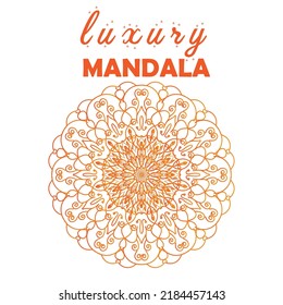  Modern Mandala background with golden gradient. Vector mandala template for wedding, decoration invitation, cards, cover,