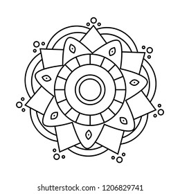 Modern mandala decorative