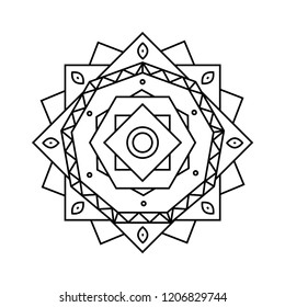 Modern mandala decorative