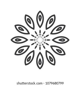 Modern mandala design
